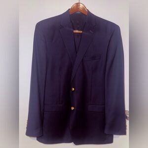 Ralph Lauren Classic Navy Blazer SZ 44L